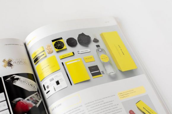 Brand Identity - yellow and white labeled can