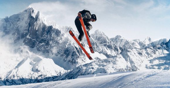 Winter Sports - Photo of Person Skiing on Snowfield
