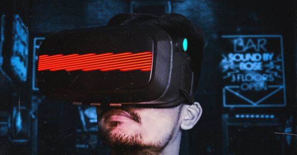 Gaming Technology's Impact: Significant. - Man Wearing Vr Goggles