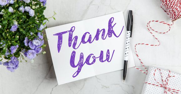Gratitude Transformation - Thank You Signage